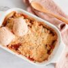 Apple crumble