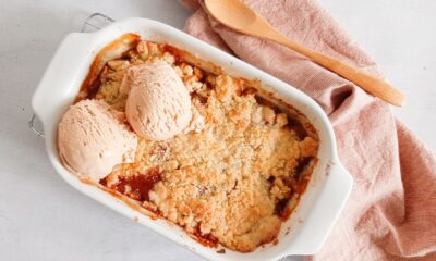 Apple crumble