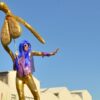 De gouden glinsterende 'Glitoris'