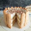 Tiramisutaart met biscuit