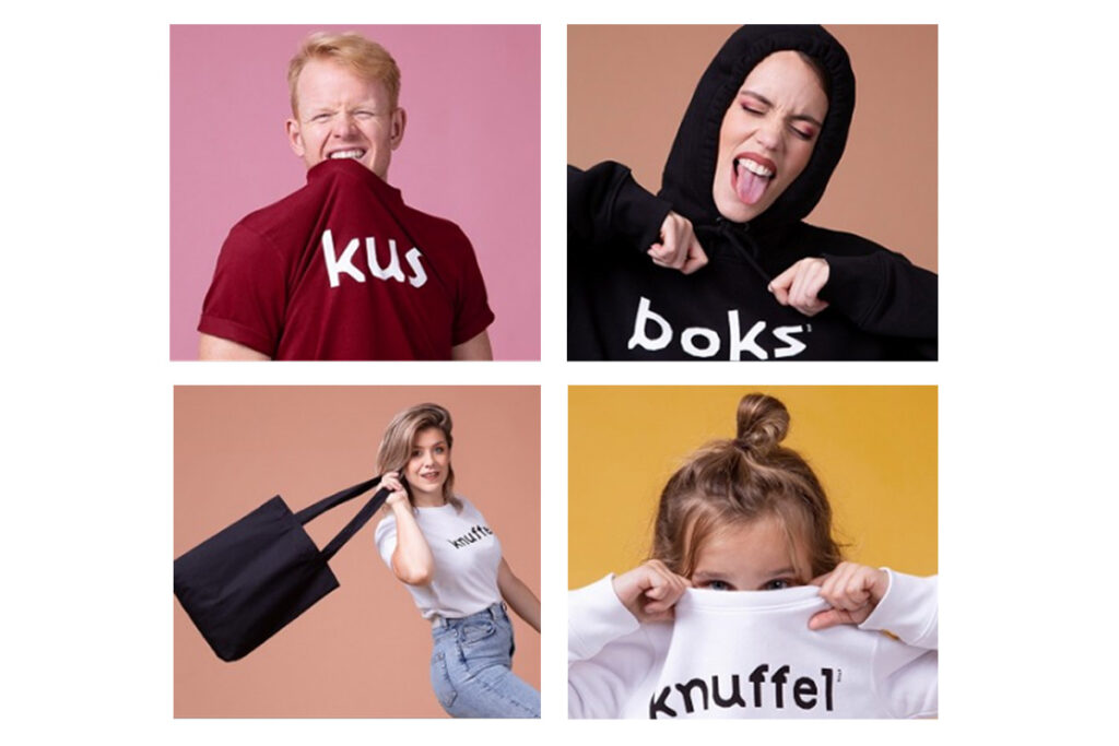 De kus, knuffel en boks shirts, sweaters en hoodies van Afdeling Contact