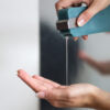 shampoo fles van zeep
